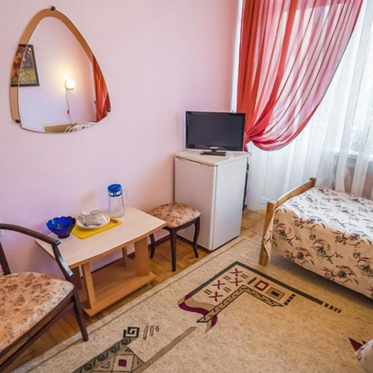 Оснащение 2 местного 1 комнатного 1 категории санатория Зори Ставрополья в Пятигорске